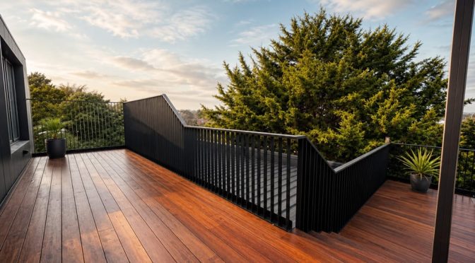 custom visor balustrade case study rye